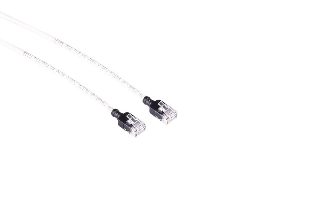 Mercodan Cat6a Slim UTP Patch Cable 10m - Grey - Image 1