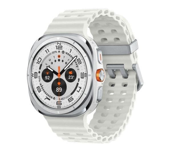 Samsung Galaxy Watch Ultra (2025) 47mm LTE Smartwatch - Titanium White - Image 1