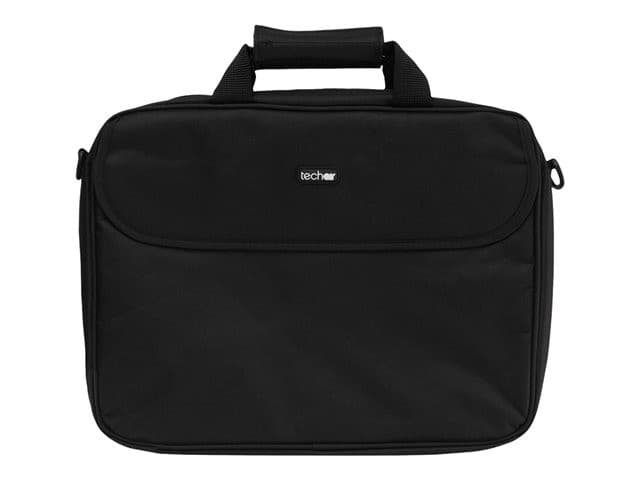 Techair Classic Basic Notebook Briefcase 10-11.6" - Black - Image 1