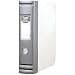 Hermes A4 80mm 2 D-Ring Heavy Duty Polypropylene Box File - Silver thumbnail 3