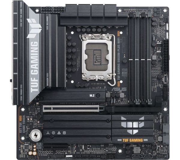 ASUS TUF Gaming B860M-PLUS Intel B860 LGA1851 DDR5 Micro-ATX Motherboard - Wi-Fi