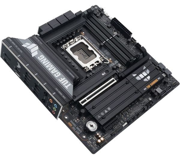 ASUS TUF Gaming B860M-PLUS Intel B860 LGA1851 DDR5 Micro-ATX Motherboard - Wi-Fi - Image 4