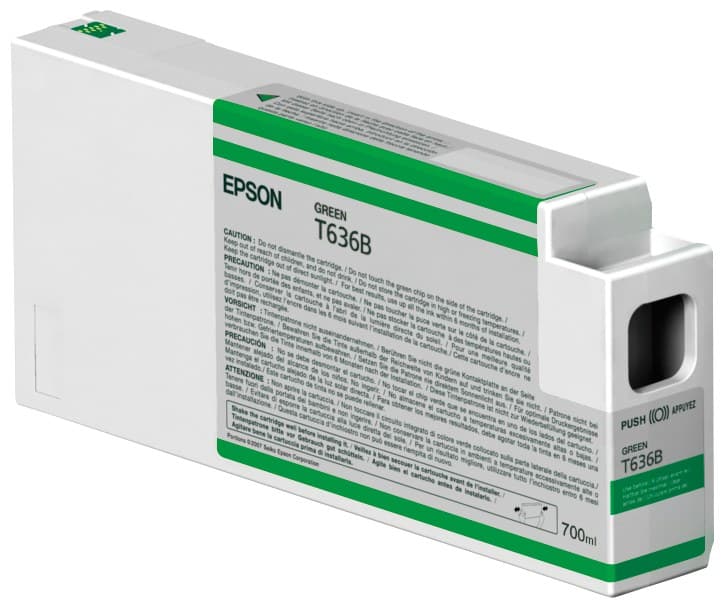Epson T636B00 UltraChrome HDR Ink Cartridge 700ml - Green