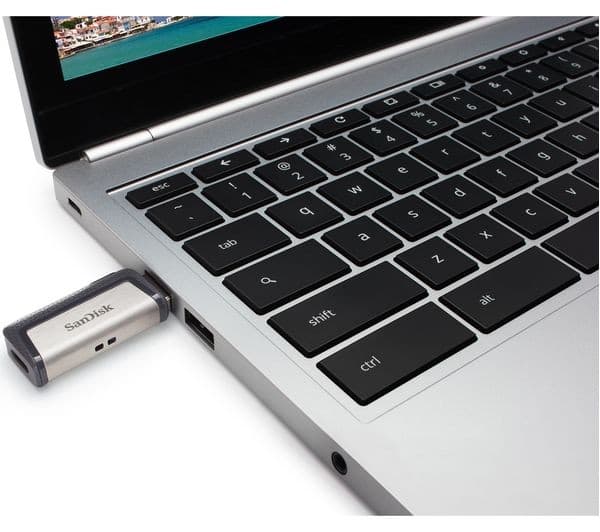 SanDisk Ultra Dual Drive USB Type-C / USB-A 3.1 Flash Drive Silver - 32GB - Image 4