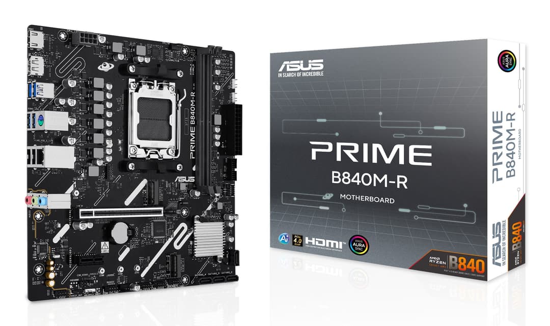 ASUS PRIME B840M-R AMD B840 Socket AM5 Micro ATX Motherboard - Image 7