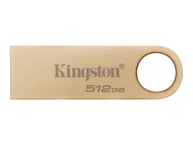 Kingston DataTraveler SE9 G3 USB 3.2 Gen 1 Flash Drive 512GB - Gold - Image 1