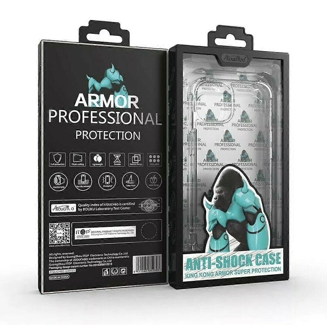 Atouchbo King Kong Clear Shockproof Armour Case for Samsung Galaxy A26