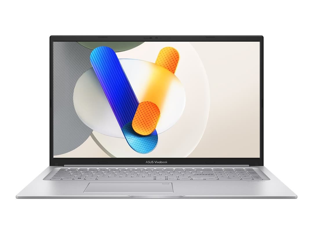 Asus VivoBook 17 X1704VA-AU811W 17.3in Intel Core 5-120U 8GB 512GB Cool Silver - Image 1