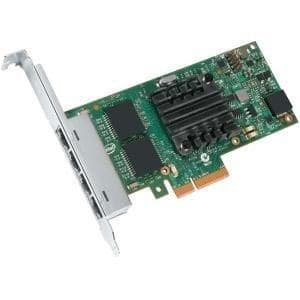 Intel Ethernet Server Adapter I350-T4 V2, 4-Port Gigabit RJ45, PCIe, Low Profile, OEM Bulk