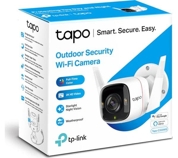 TP-Link Tapo C320WS Security Camera White - Image 3
