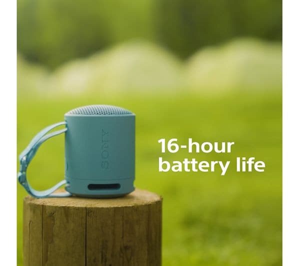 Sony SRS-XB100 Portable Wireless Speaker - Light Grey - Image 3
