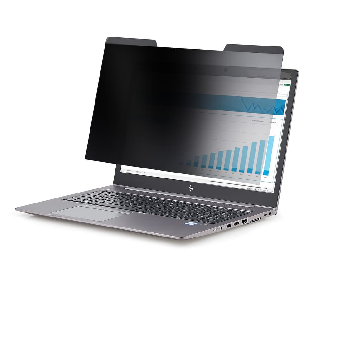StarTech.com Magnetic Privacy Screen For 14-Inch 16:9 Laptop, Reversible Filter, Computer Screen Protector, View Angle 60 deg (+/- 30 deg), TAA Blue Light Shield - Image 1