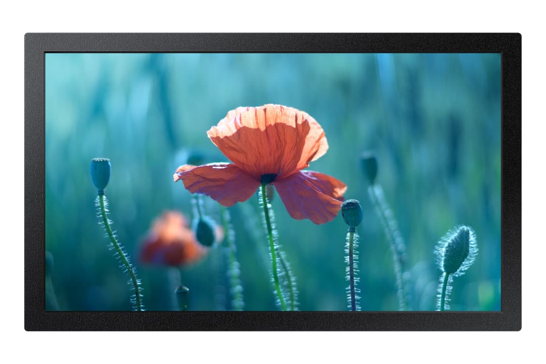Samsung QB13C 13 Inch Full HD Signage Display LH13QBCEBGBXEN - Black - Image 1