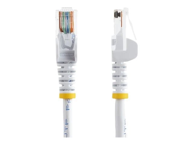 StarTech Cat5e Snagless UTP Patch Cable 0.5m - White - Image 4