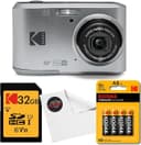 Kodak PIXPRO FZ45 Digital Camera 16MP 4x Optical Zoom 27mm Wide Angle Lens 2.7 Inch LCD 32GB SD Card - Silver thumbnail 1