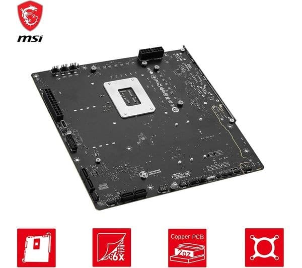 MSI B760M Project Zero Intel B760 LGA 1700 Back-Connect Wi-Fi 6E DDR5 Micro-ATX Motherboard - Image 4