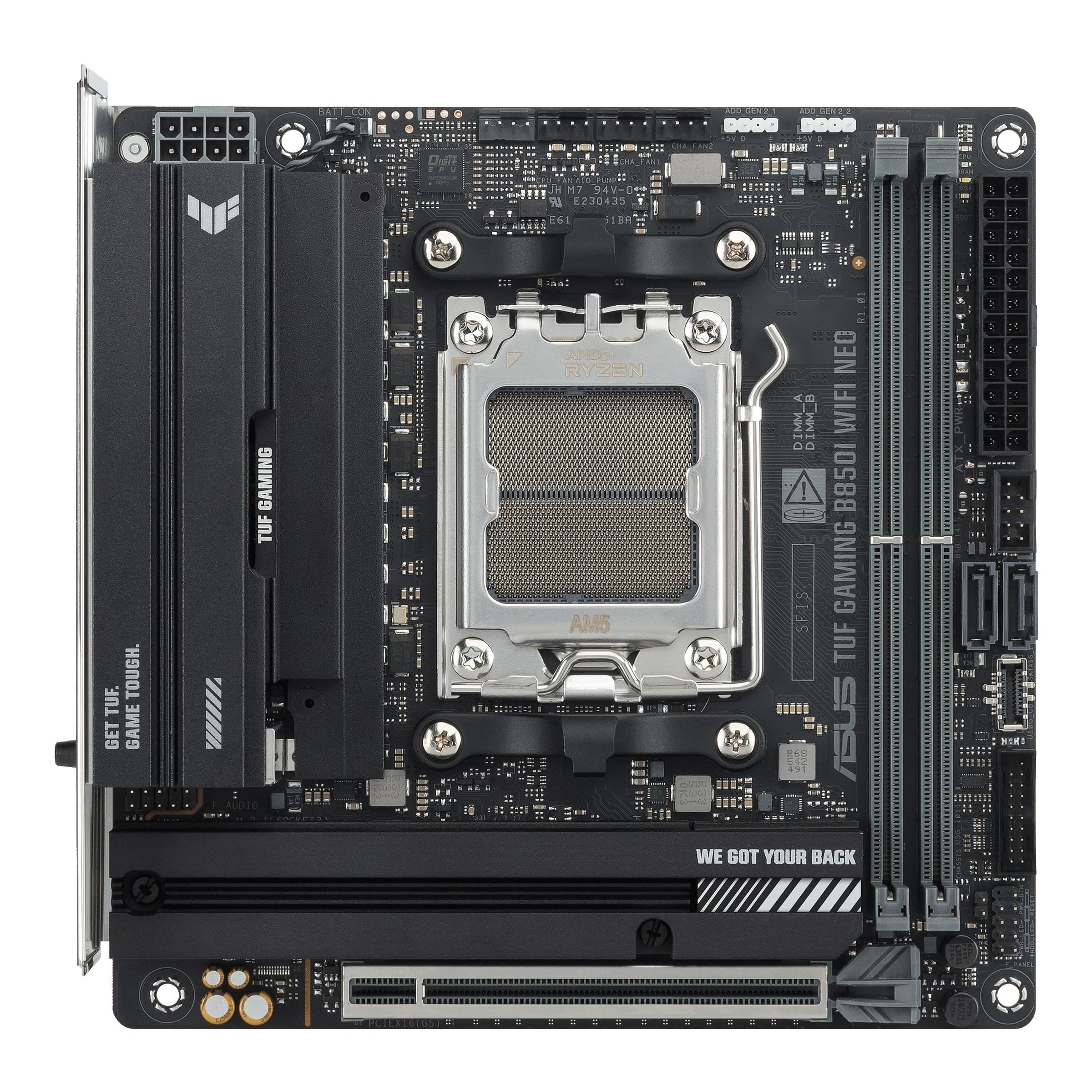 ASUS TUF GAMING B850I WIFI NEO AMD B850 Socket AM5 mini ITX