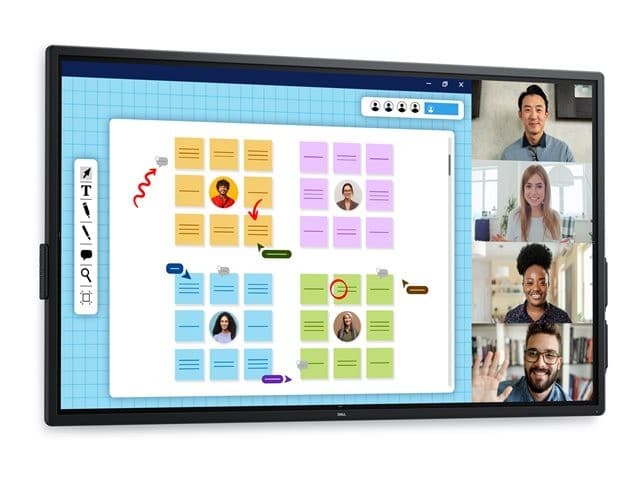 Dell Pro 75 Plus 4K Touch Monitor P7525QT 75" Class (74.5" viewable) LED-backlit LCD display - 4K - for interactive communication - Image 6