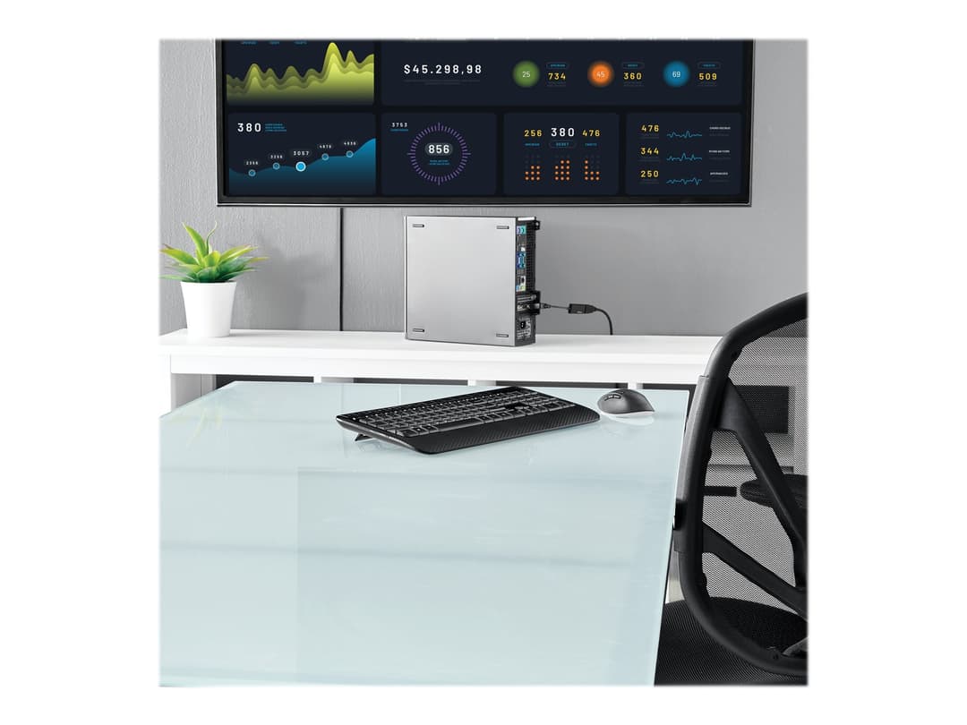 StarTech DP2HD4K60S Active DisplayPort to HDMI Adapter 4K 60Hz Black - Image 1