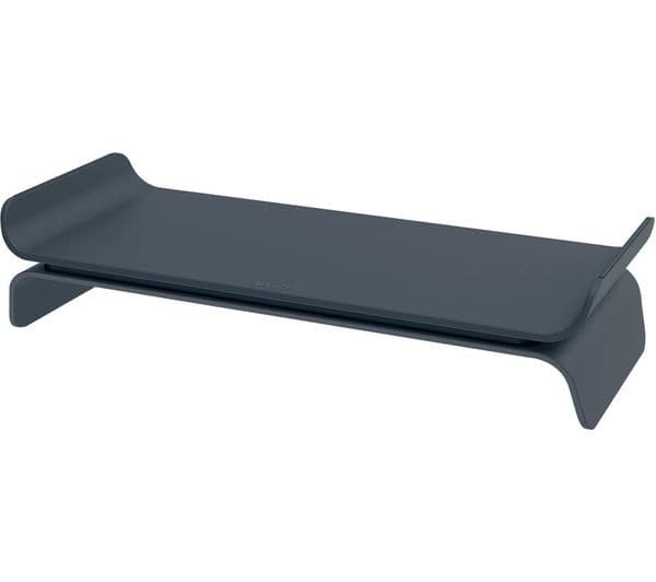 Leitz Ergo Adjustable Monitor Stand - Dark Grey - Image 1