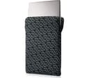 HP Reversible Protective Geo Laptop Sleeve 15.6" - Black thumbnail 5