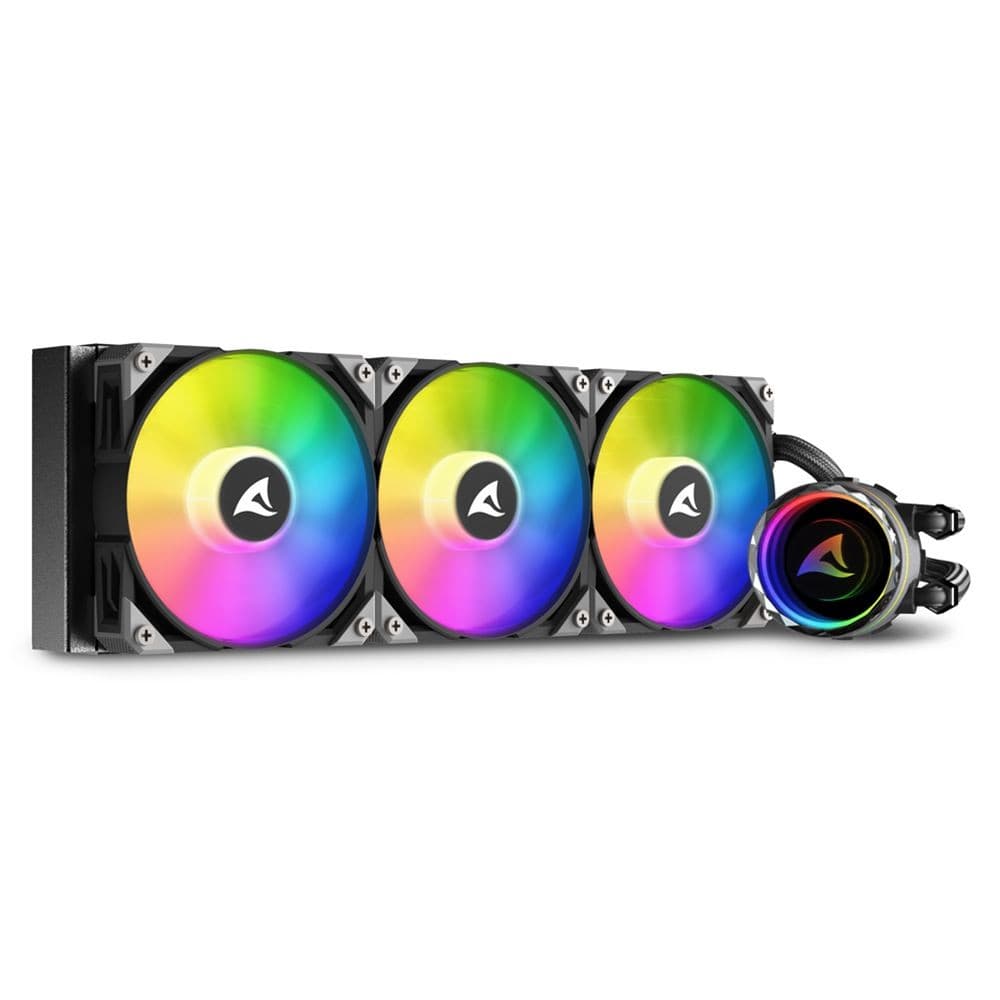 Sharkoon S90 RGB 360mm RGB All-in-One Liquid Cooler - Image 2