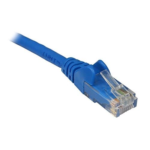 1.5m Cat5e Network Patch Cable with Moulded Boots - Blue