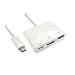 Cables Direct USB-C to HDMI & USB 3.0 Adapter with PD Charging, 15cm (USB3C-HDMIUSB-WPD) - Image 2