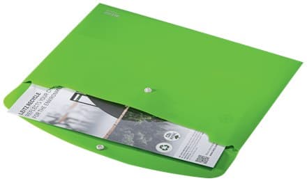 Leitz Recycle Document Wallet A4 Pack of 10 - Green - Image 3