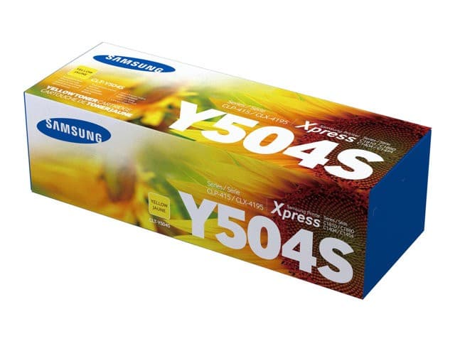 Samsung CLT-Y504S (HP SU502A) Original Toner Cartridge - Yellow - Image 4