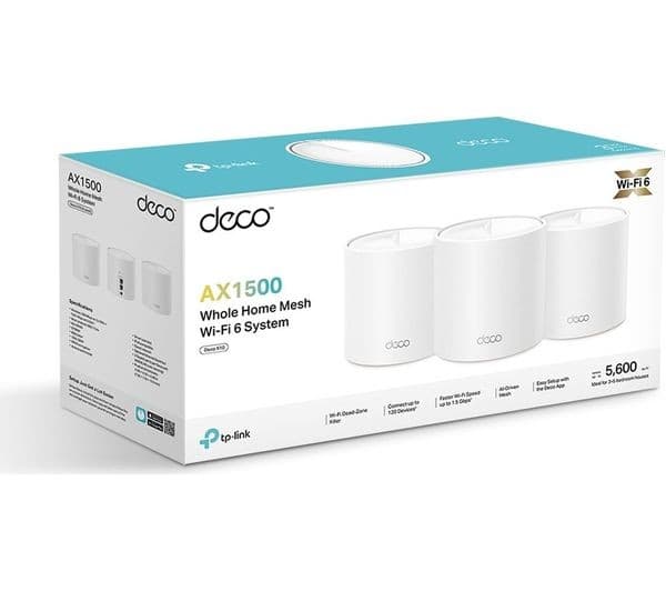 TP-Link Deco X1500 WiFi 6 System Triple Pack - Image 2