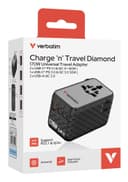 Verbatim Charge 'n' Travel 170W Universal Travel Adapter Black thumbnail 4