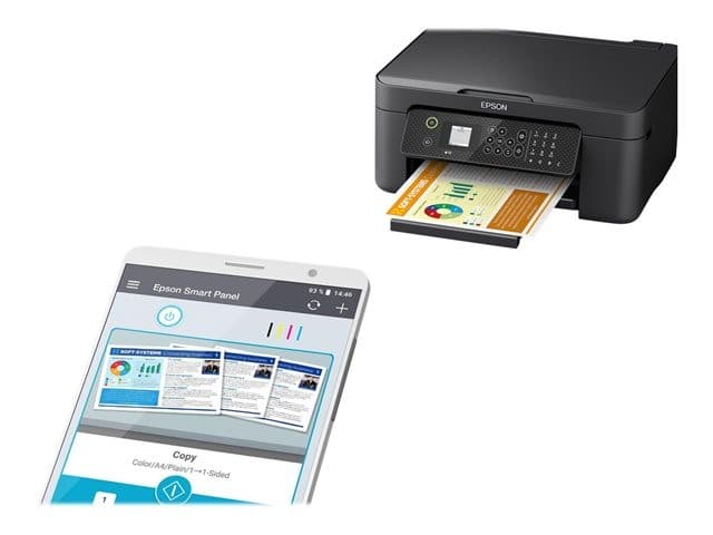Epson WorkForce WF-2910DWF A4 Colour Multifunction Wireless Inkjet Printer with Fax - Image 3