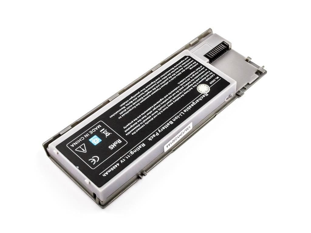 CoreParts MBI1687 Replacement Battery for Dell Latitude D620 / D630 / D631, 11.1V 4400mAh 6-Cell Li-ion, Grey - Image 1
