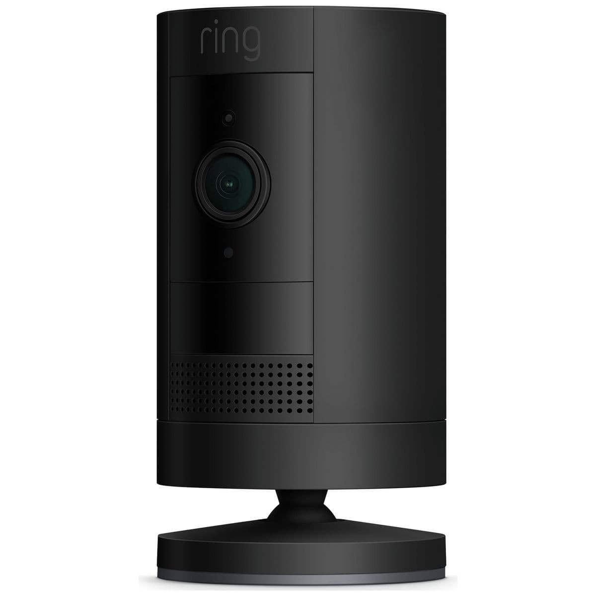RING Stick Up Cam Battery 3rd Generation 1080p HD WiFi Security Camera Two-Way Talk - Black