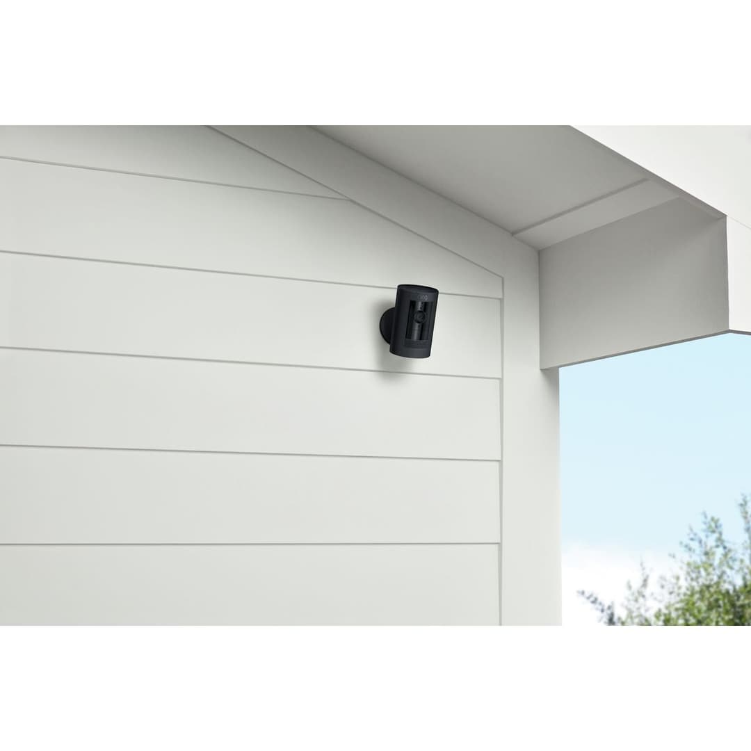 RING Stick Up Cam Battery 3rd Generation 1080p HD WiFi Security Camera Two-Way Talk - Black - Image 8