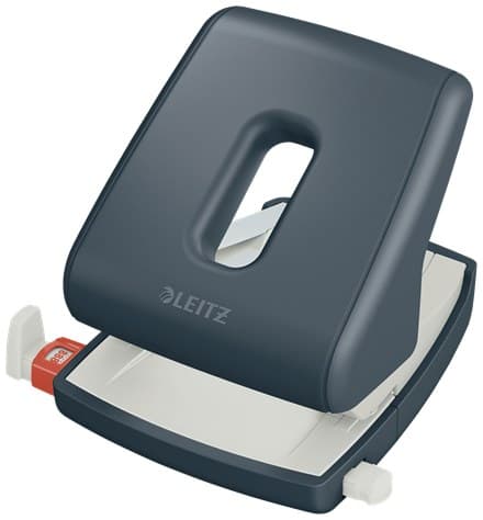 Leitz Cosy Hole Punch 2-Hole 30 Sheets - Velvet Grey - Image 1