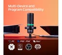 HyperX DuoCast RGB USB Condenser Gaming Microphone - Black thumbnail 4