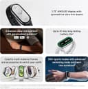 Xiaomi Smart Band 10 Fitness Tracker, 1.72" AMOLED, 21-Day Battery, 5ATM - Silver thumbnail 2