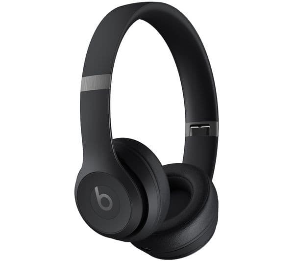 Beats Solo 4 Wireless Bluetooth On-Ear Headphones - Matte Black - Image 1