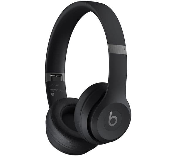 Beats Solo 4 Wireless Bluetooth On-Ear Headphones - Matte Black - Image 4