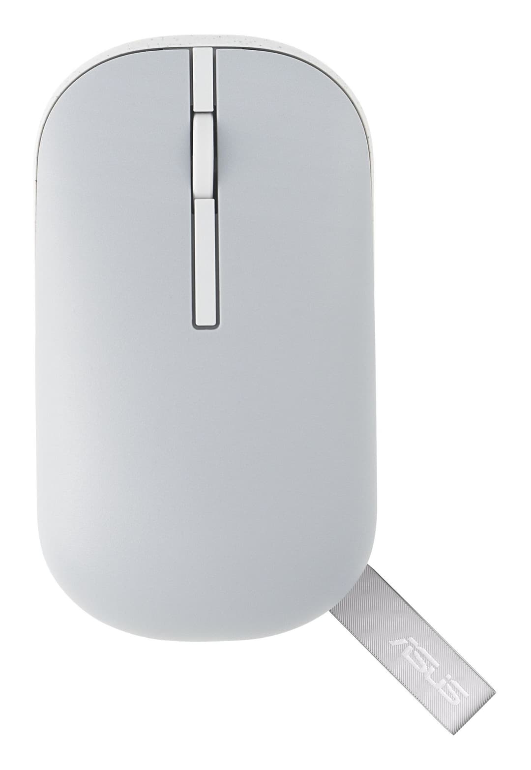 ASUS Marshmallow Mouse MD100 Lite Wireless Bluetooth Optical Mouse 1600 DPI - Grey - Image 1