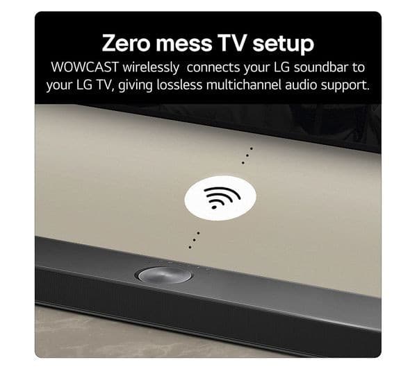 LG USG10TY 3.1 Dolby Atmos Wireless Soundbar with Subwoofer Black - Image 8