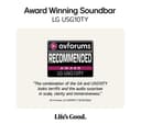 LG USG10TY 3.1 Dolby Atmos Wireless Soundbar with Subwoofer Black thumbnail 10