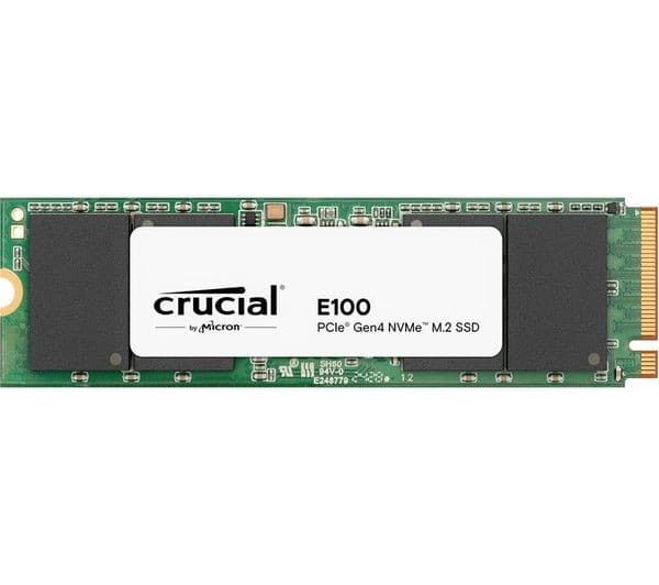 Crucial E100 M.2 2280 PCIe Gen4 NVMe Internal SSD - 1TB