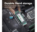 Crucial E100 M.2 2280 PCIe Gen4 NVMe Internal SSD - 1TB thumbnail 4