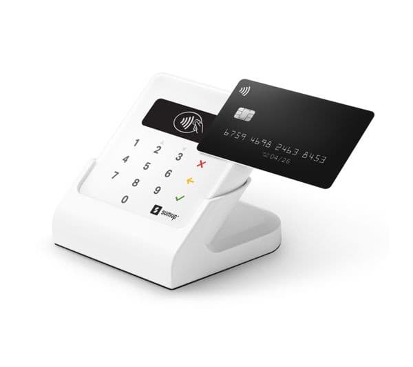 SumUp Air Card Reader & Charging Station Bundle - White - Image 1