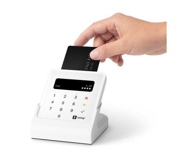 SumUp Air Card Reader & Charging Station Bundle - White - Image 9