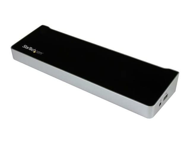 StarTech.com 4K USB-C Dock - Triple Monitor - Mac & Windows - 60W USB PD (DK30CH2DPPDU) - docking station - USB-C - HDMI, 2 x DP - 1GbE - Image 2
