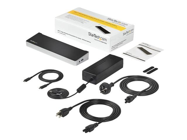 StarTech.com 4K USB-C Dock - Triple Monitor - Mac & Windows - 60W USB PD (DK30CH2DPPDU) - docking station - USB-C - HDMI, 2 x DP - 1GbE - Image 8
